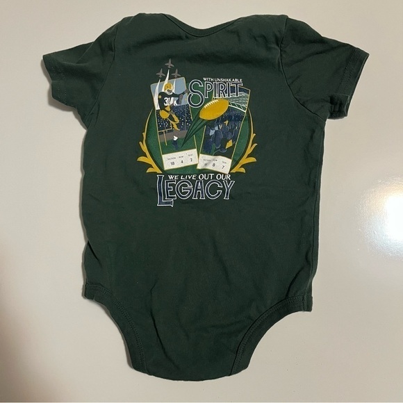 Infant Colosseum Green Notre Dame
Fighting Irish 2020 The Shirt Bodysuit. - Picture 3 of 5